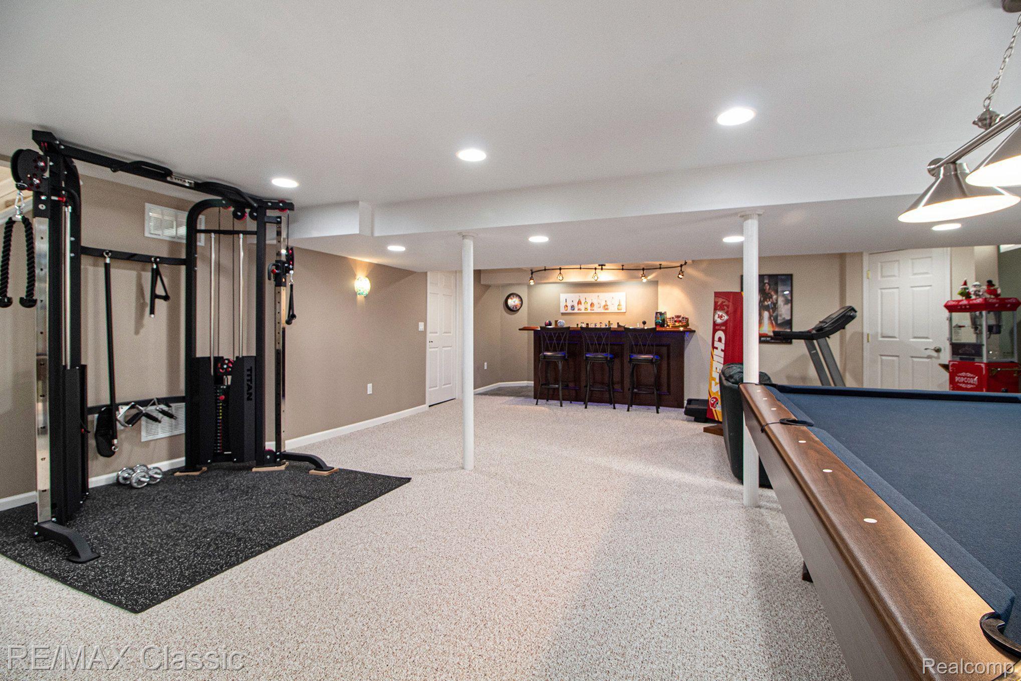 5867 Hathaway Road Canton, MI 48187 - Photo 39 of 55 Finished Basement
