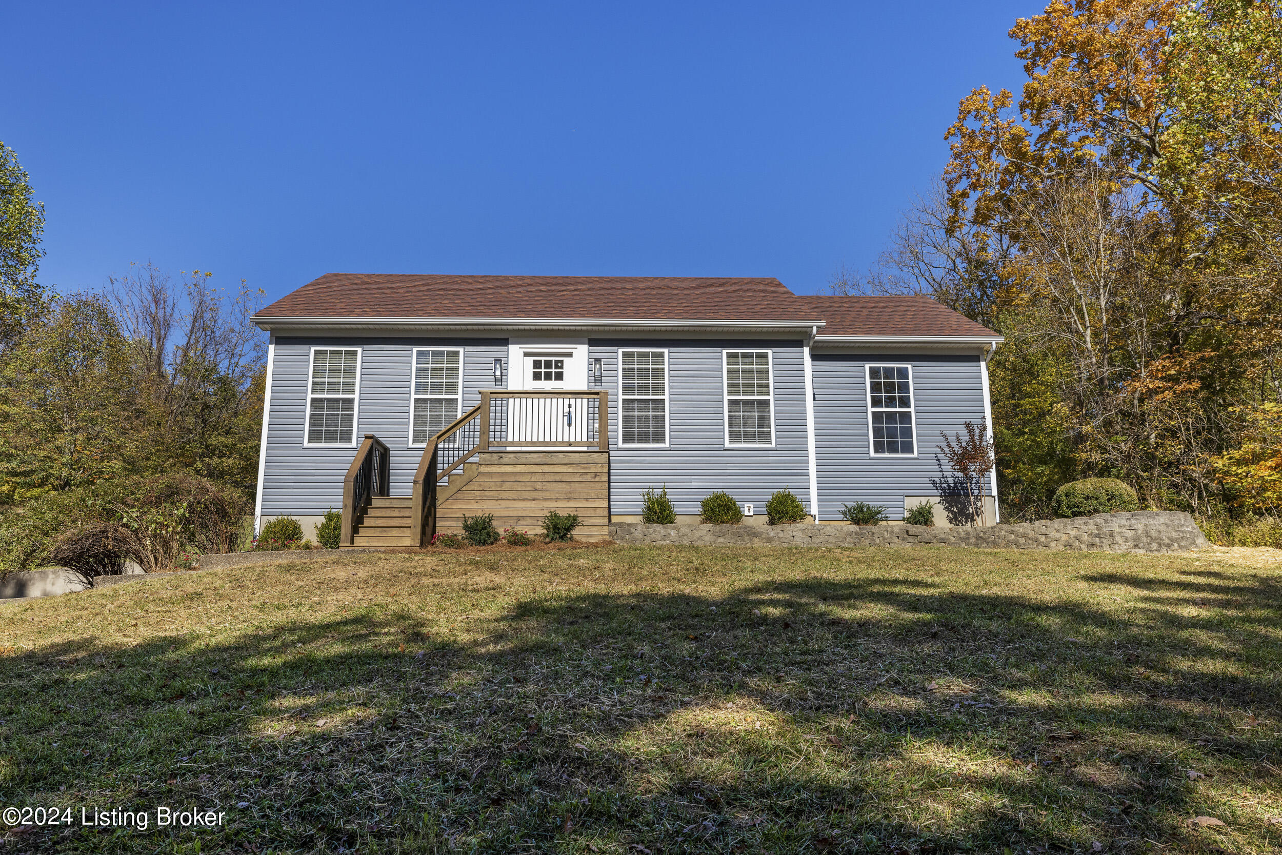 New siding on entire home. New front door and frame. New front porch.