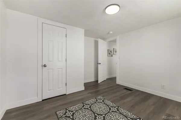 wooden floor in an empty room