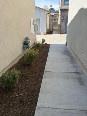 a view of a window of a house with a window