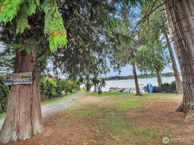 a view of a house with a garden
