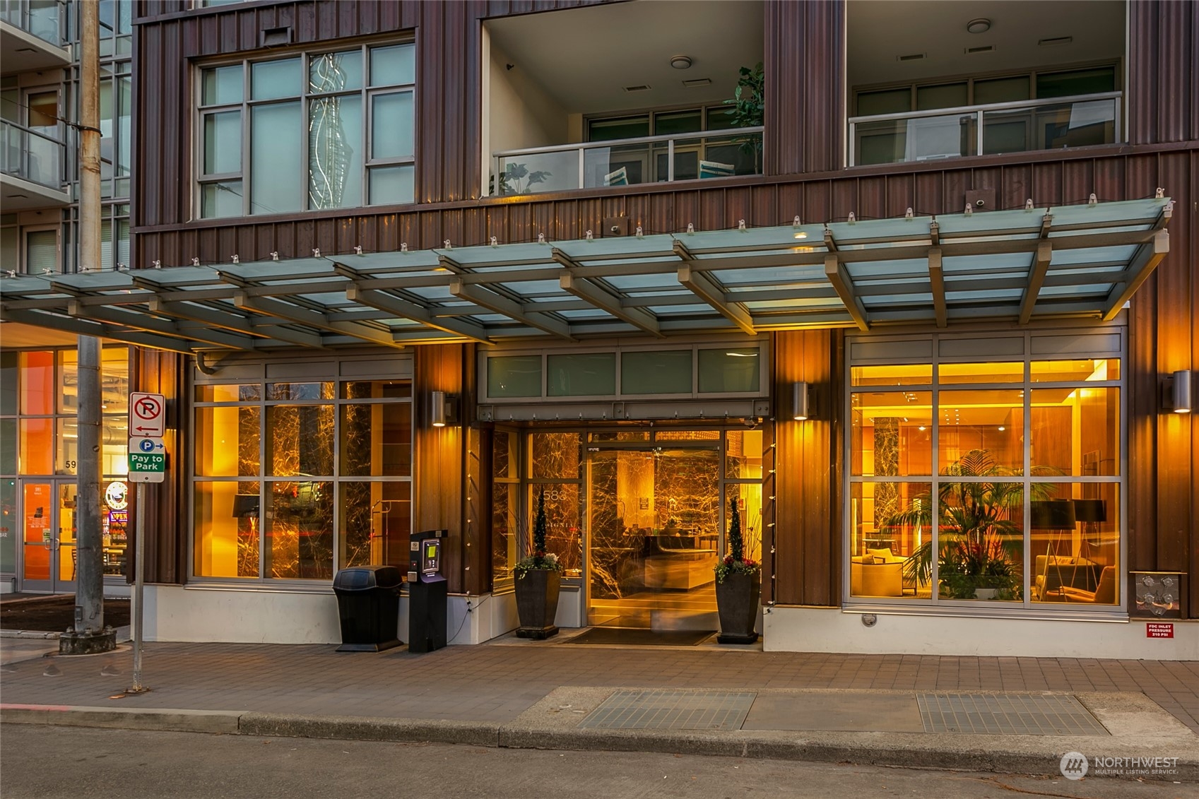583 Battery Street, Unit 506N Seattle, WA 98121 - Photo 34 of 36 a view of a building with a window