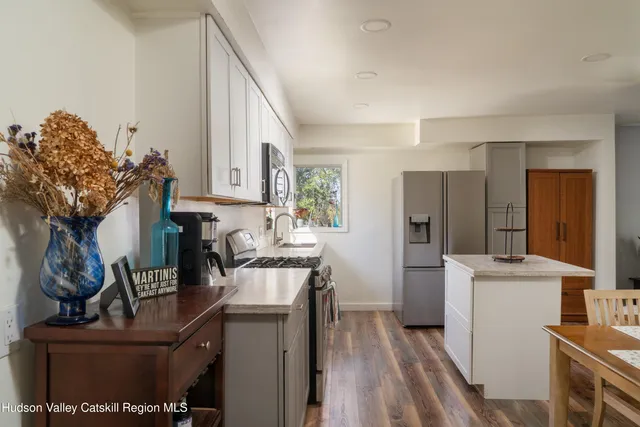 a room with storage and utility