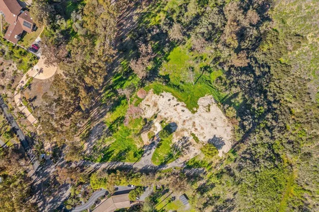 a backyard of a house