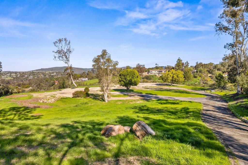 18065 Avenida Alondra Rancho Santa Fe, CA 92067 - Photo 9 of 15 a view of a yard with an outdoor space