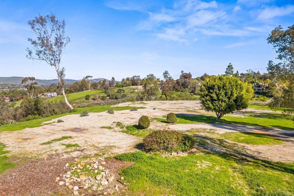 18065 Avenida Alondra Rancho Santa Fe, CA 92067 - Photo 10 of 15 a view of a yard with an outdoor space