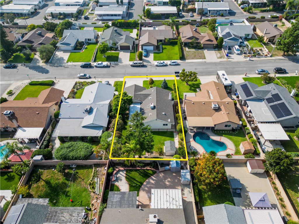 7241 Marine Avenue Rancho Cucamonga, CA 91701 - Photo 39 of 48 an aerial view of houses with outdoor space