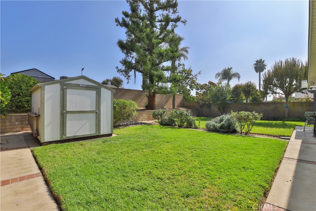 7241 Marine Avenue Rancho Cucamonga, CA 91701 - Photo 41 of 48 a view of a back yard of the house