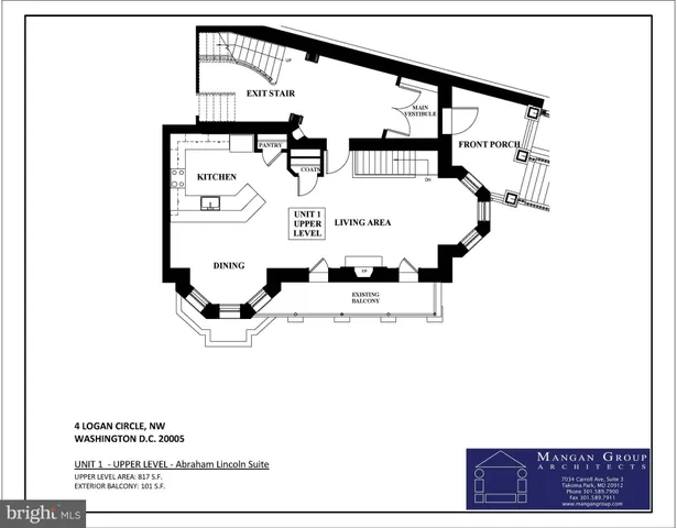 $6,750 | 4 Logan Circle Northwest, Unit 1, Washington, DC 20005