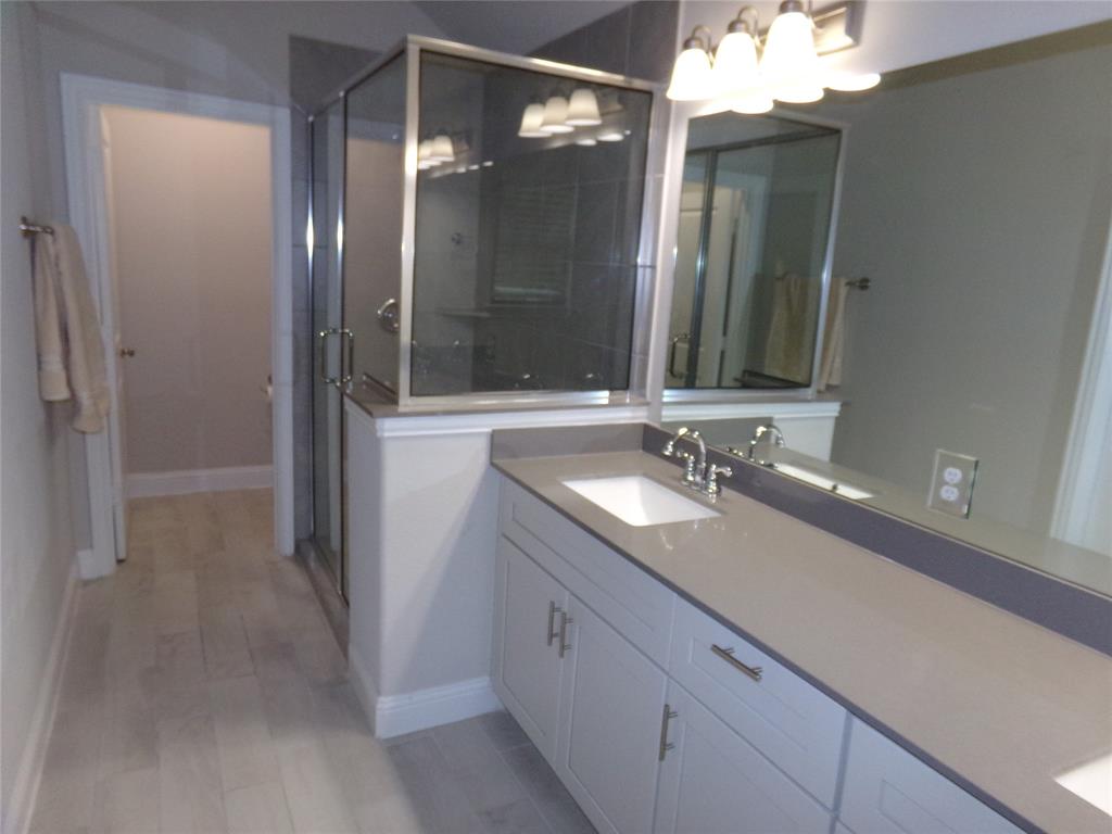 1748 Redding Street Allen, TX 75002 - Photo 15 of 33 Full bath with a shower stall and double vanity