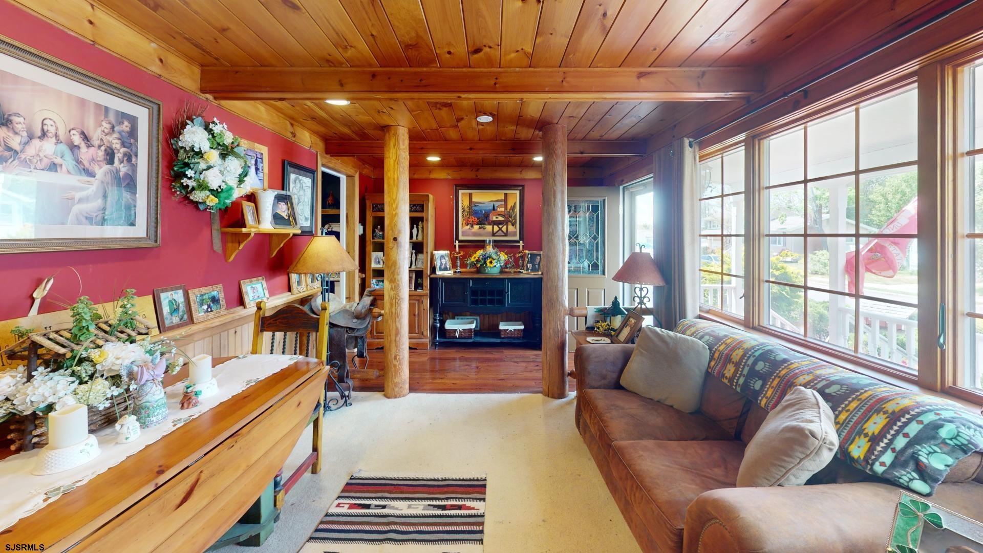 228 Marlin Road Absecon, NJ 08201 - Photo 2 of 24 a living room with furniture and a fireplace