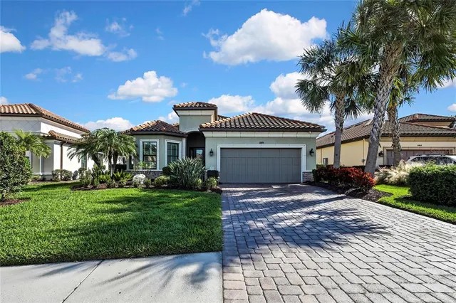 a view of a red door of the house
