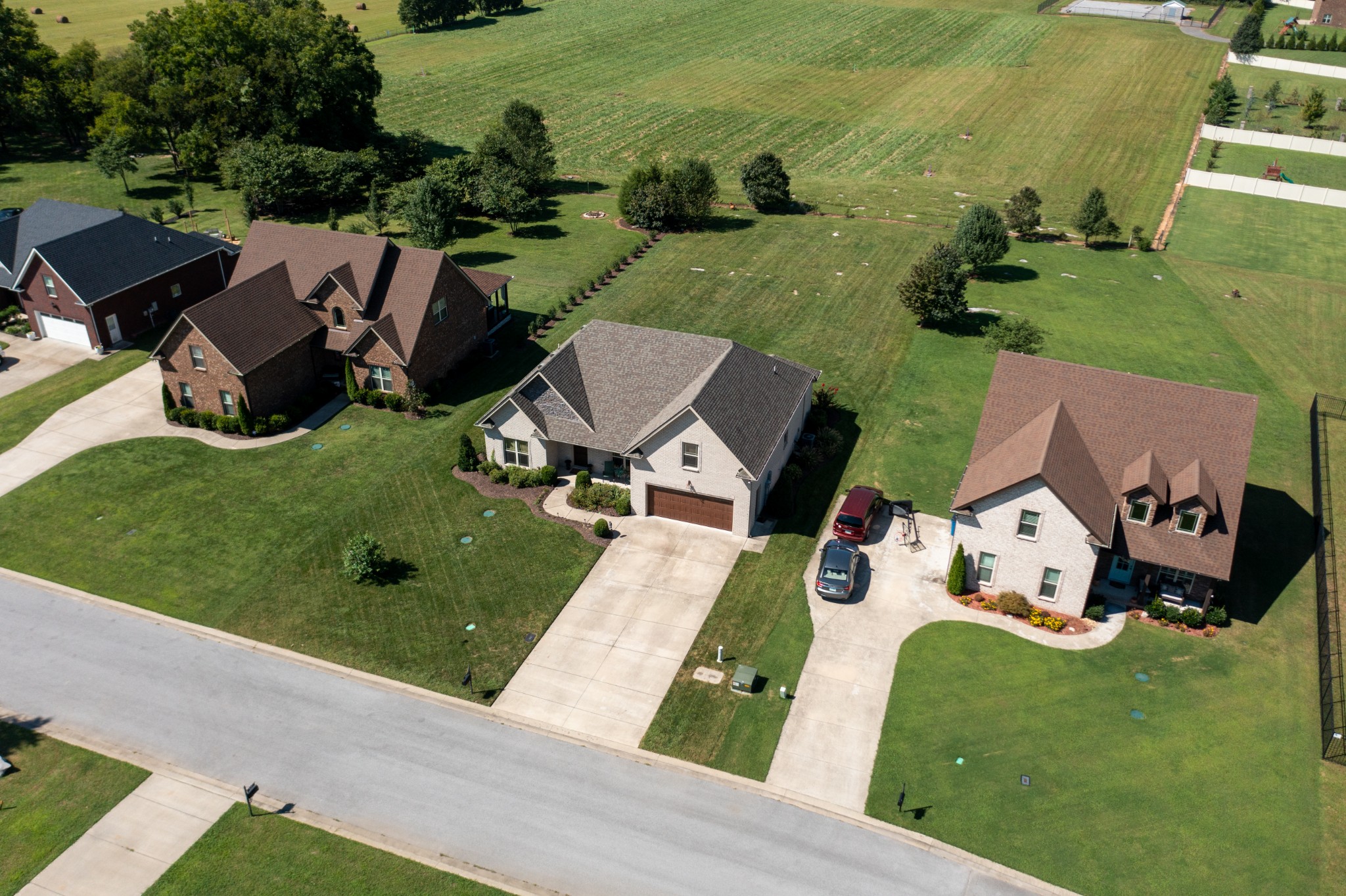 308 Amazonway Ridge Lascassas, TN 37085 - Photo 22 of 23 an aerial view of a house with garden