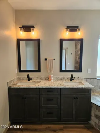 a view of house with outdoor space and swimming pool