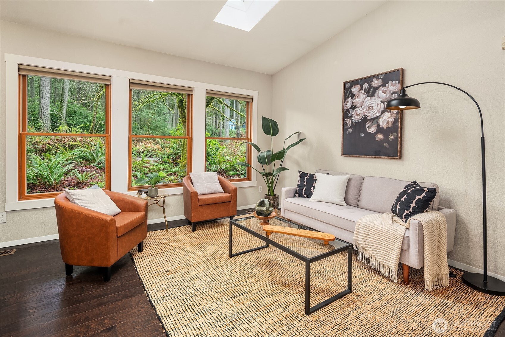 12908 Southwest 244th Place Vashon, WA 98070 - Photo 7 of 30 a living room with furniture and a large window