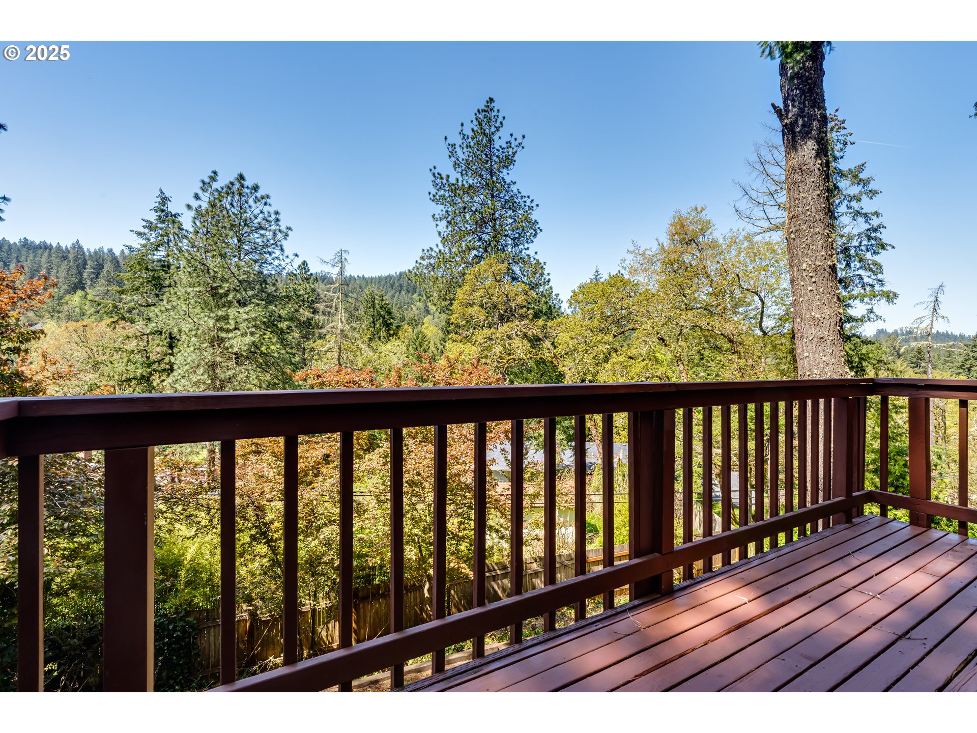 5140 Saratoga Street Eugene, OR 97405 - Photo 11 of 45 a view of balcony with wooden floor
