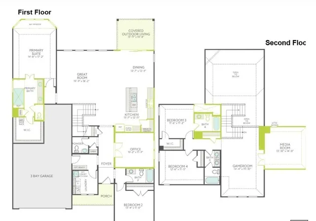 a picture of a room with a refrigerator and a window