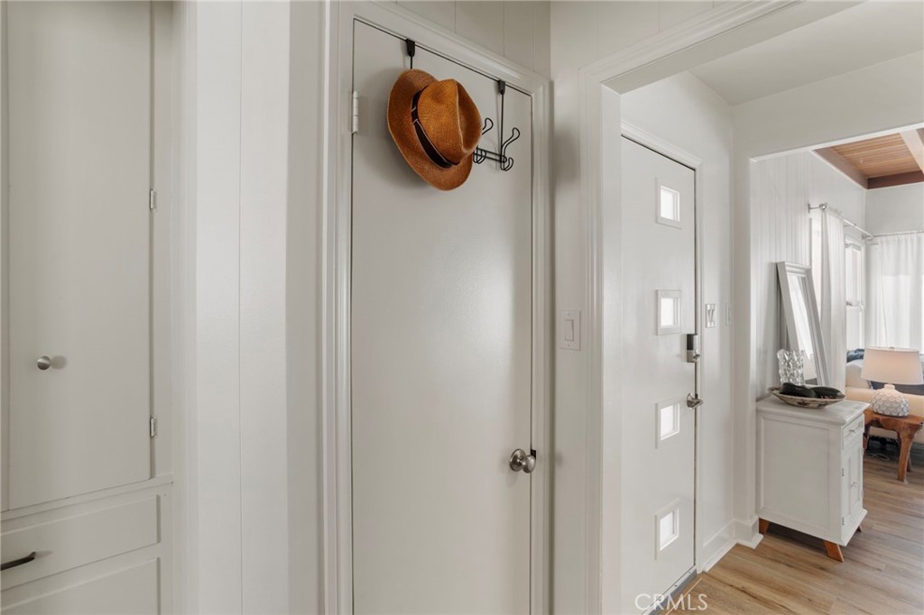 27 66th Place Long Beach, CA 90803 - Photo 27 of 56 a view of a hallway with washer and dryer