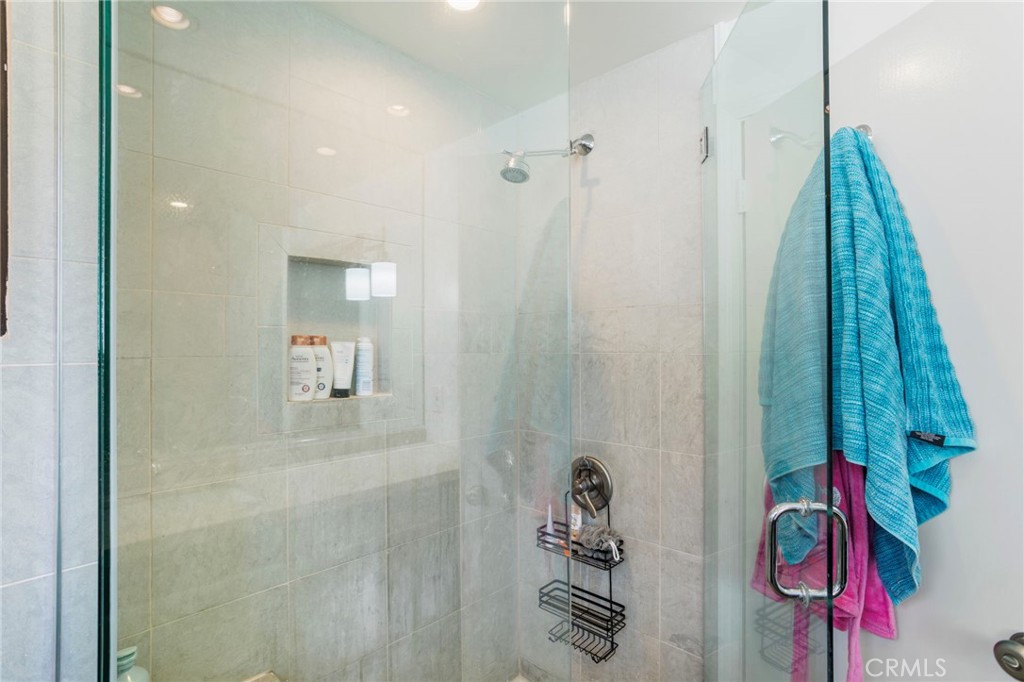 27 66th Place Long Beach, CA 90803 - Photo 36 of 56 a bathroom with a shower and a toilet