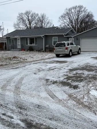 a car parked in front of house