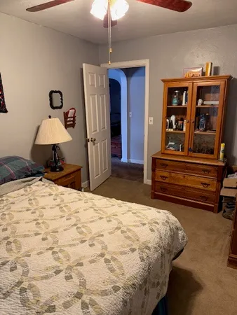 a room with storage and utility