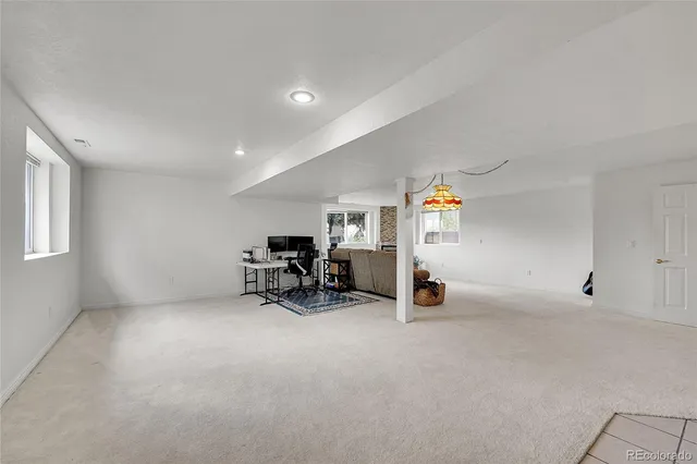 a view of a ocean with a big yard