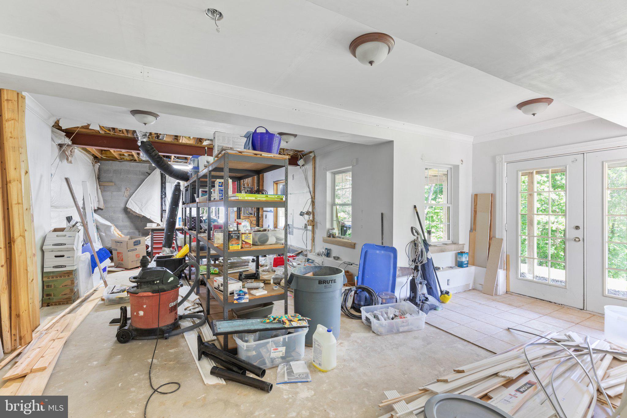 6634 Carters Run Road Marshall, VA 20115 - Photo 30 of 74 Just a little work needed to finish basement