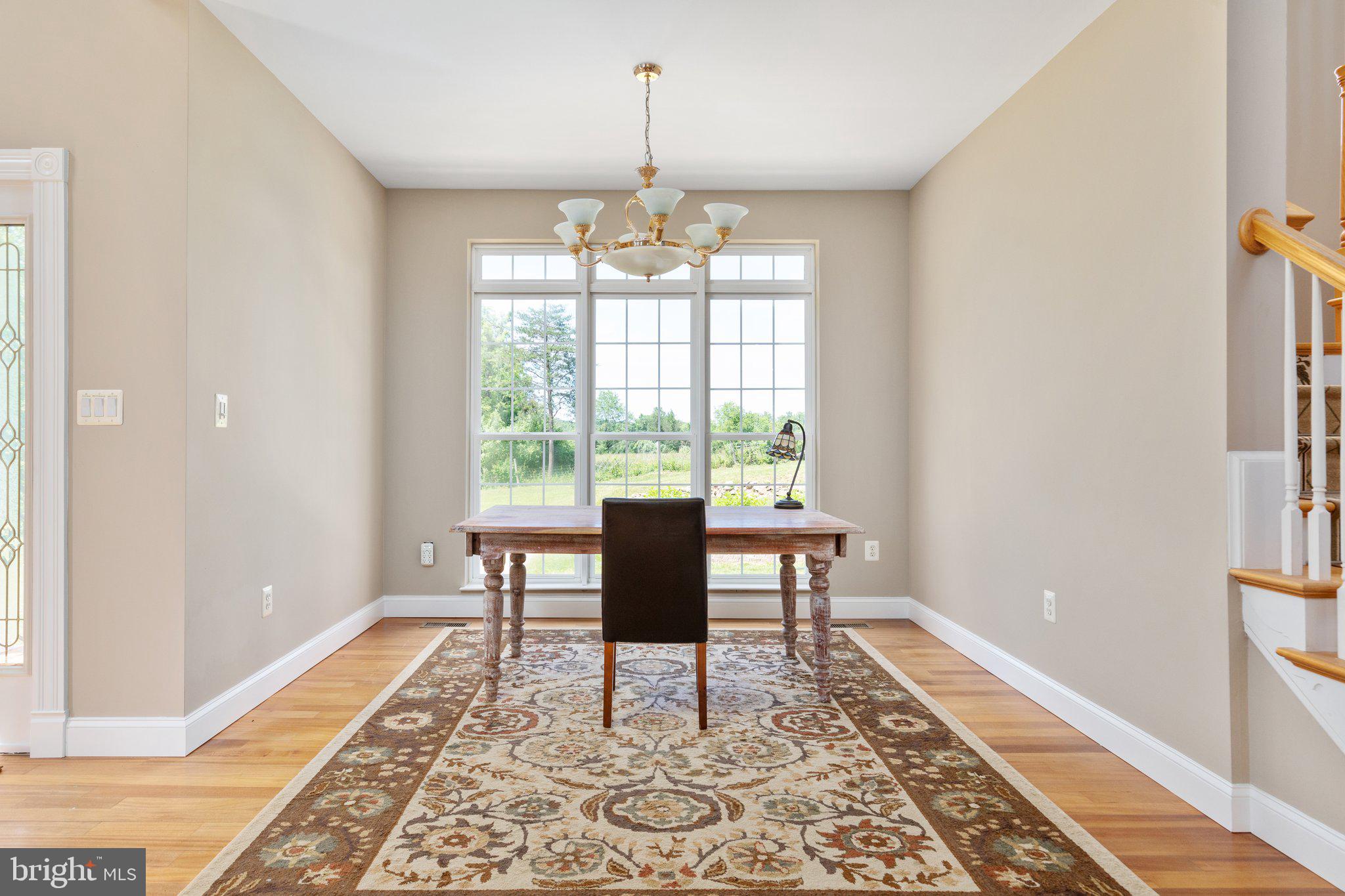 6634 Carters Run Road Marshall, VA 20115 - Photo 4 of 74 Sapele hardwood floors and an incredible view!
