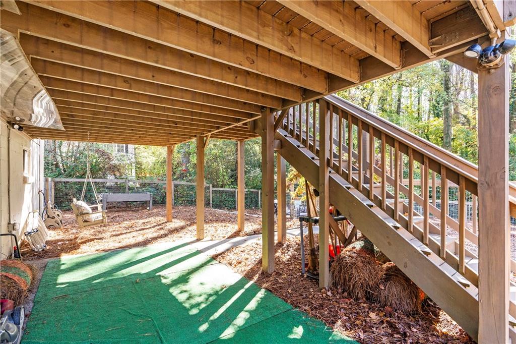 1403 Lavista Road Northeast Atlanta, GA 30324 - Photo 36 of 43 a view of a house with a backyard