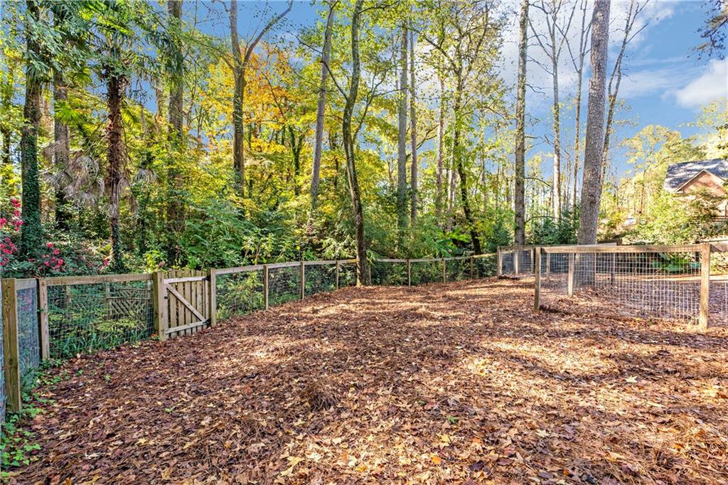 1403 Lavista Road Northeast Atlanta, GA 30324 - Photo 41 of 43 a view of backyard with green space