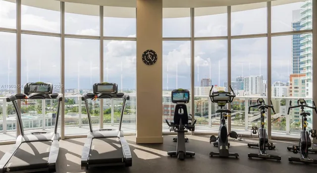 a view of a terrace with sitting area