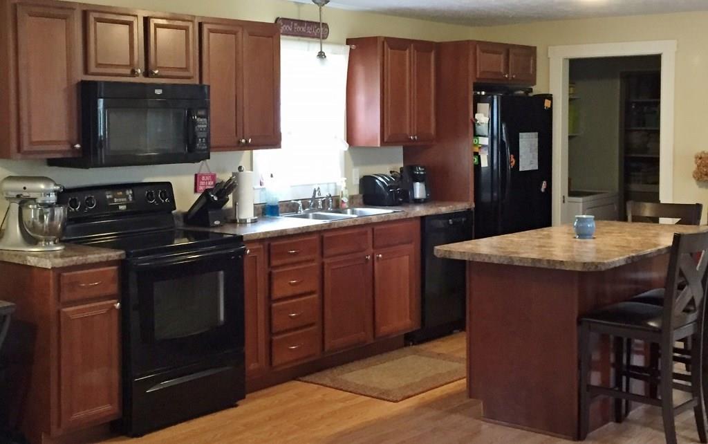 11 No Name Pond Road Sabattus, ME 04280 - Photo 7 of 35 Spacious Updated kitchen with center...