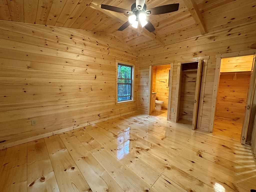 24 Lakeside View Trail Murphy, NC 28906 - Photo 18 of 20 a view of a hallway with wooden walls