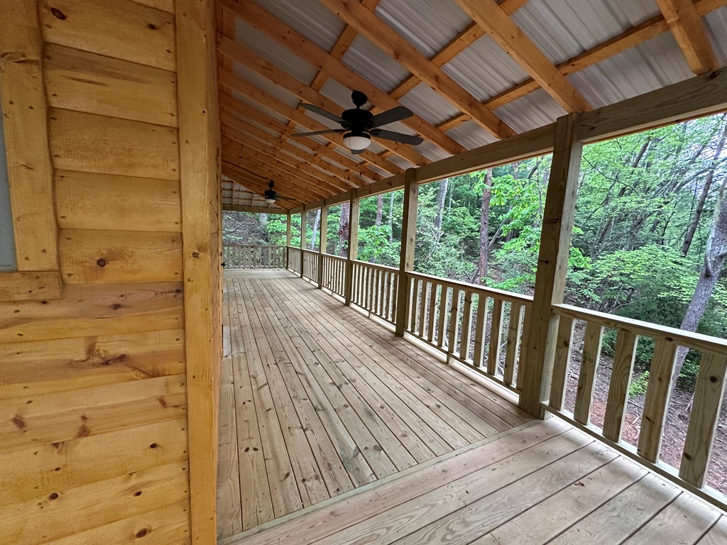 24 Lakeside View Trail Murphy, NC 28906 - Photo 8 of 20 a view of a wooden deck