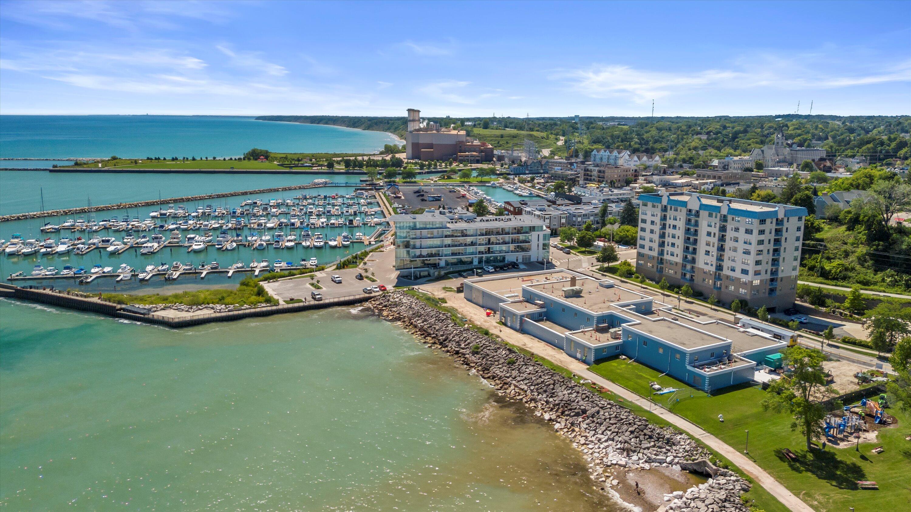 415 Lake Street, Unit 602 Port Washington, WI 53074 - Photo 17 of 20 44-DJI_20250821132254_0201_D