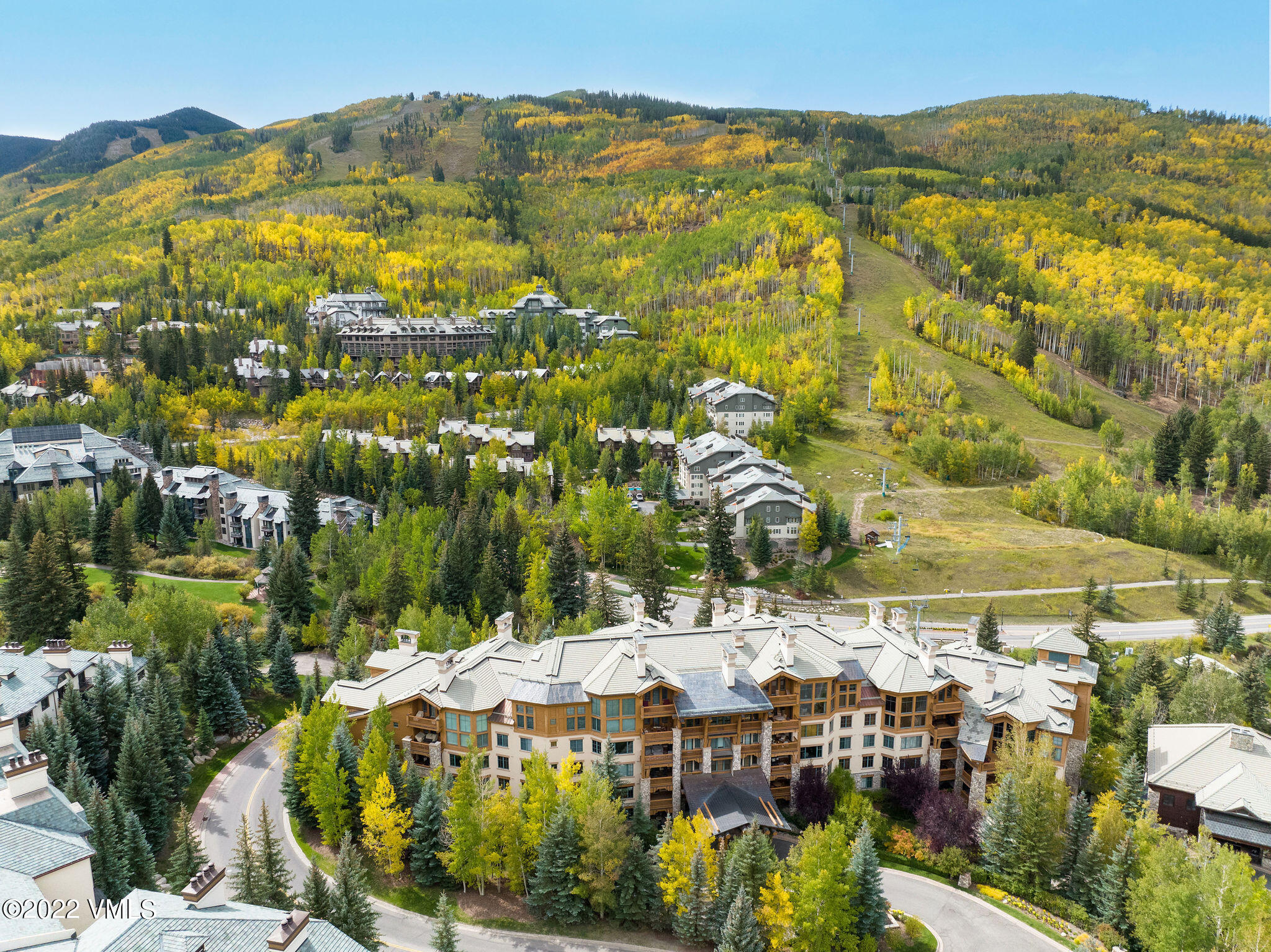 51 Offerson Road, Unit 114 Beaver Creek, CO 81620 - Photo 27 of 30 a view of a swimming pool with a patio