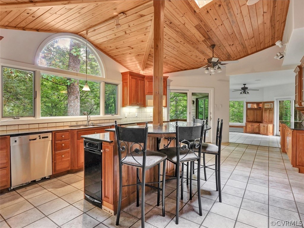7461 Pine Ridge Road Mechanicsville, VA 23116 - Photo 13 of 42 a view of a dining room with furniture window and outside view