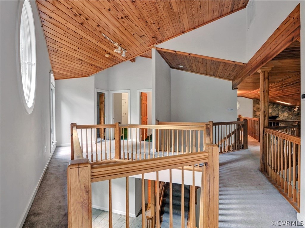 7461 Pine Ridge Road Mechanicsville, VA 23116 - Photo 25 of 42 a view of balcony with wooden floor