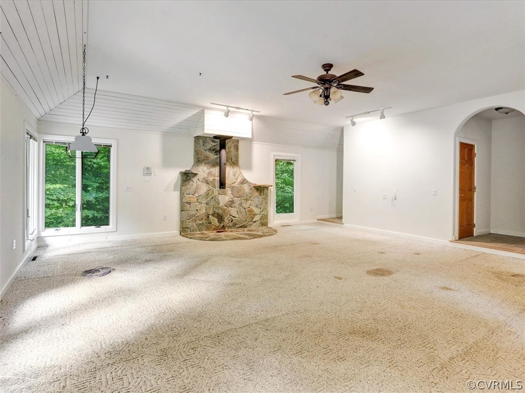 7461 Pine Ridge Road Mechanicsville, VA 23116 - Photo 39 of 42 a view of a livingroom with a ceiling fan and window