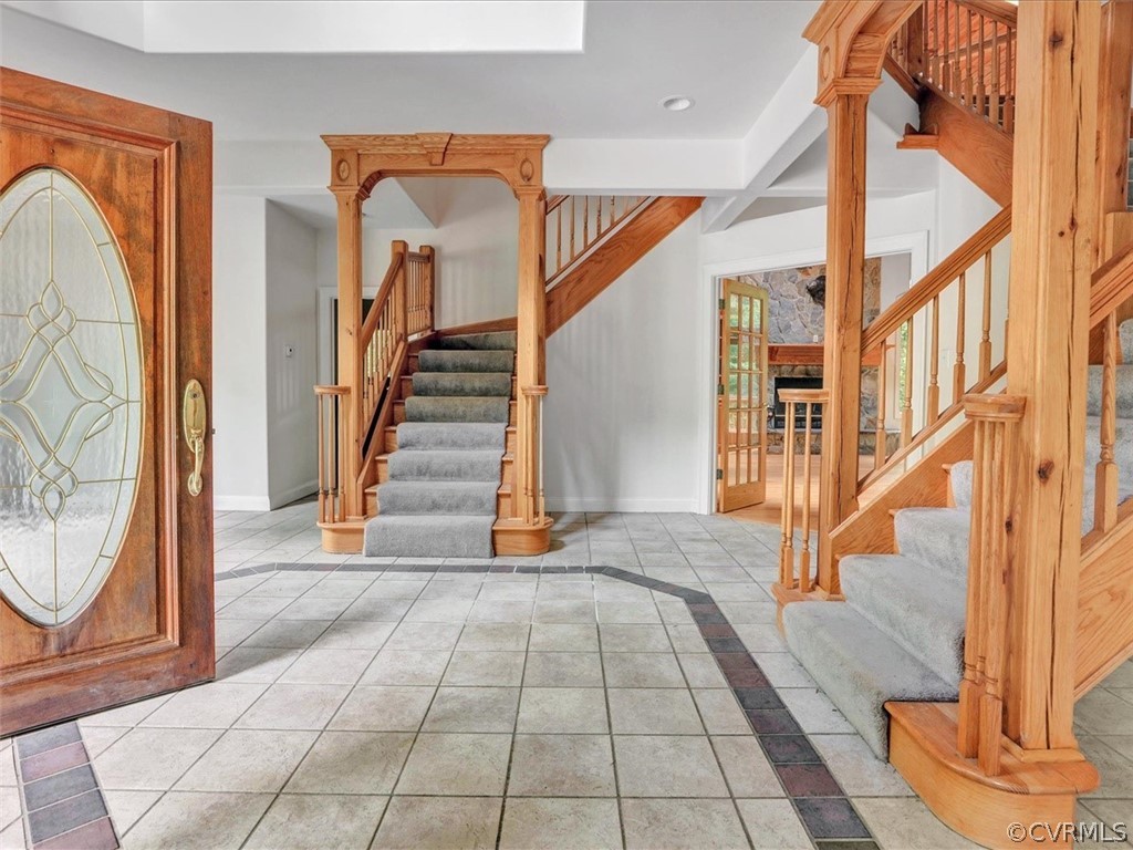 7461 Pine Ridge Road Mechanicsville, VA 23116 - Photo 6 of 42 a view of entryway and hall with wooden floor