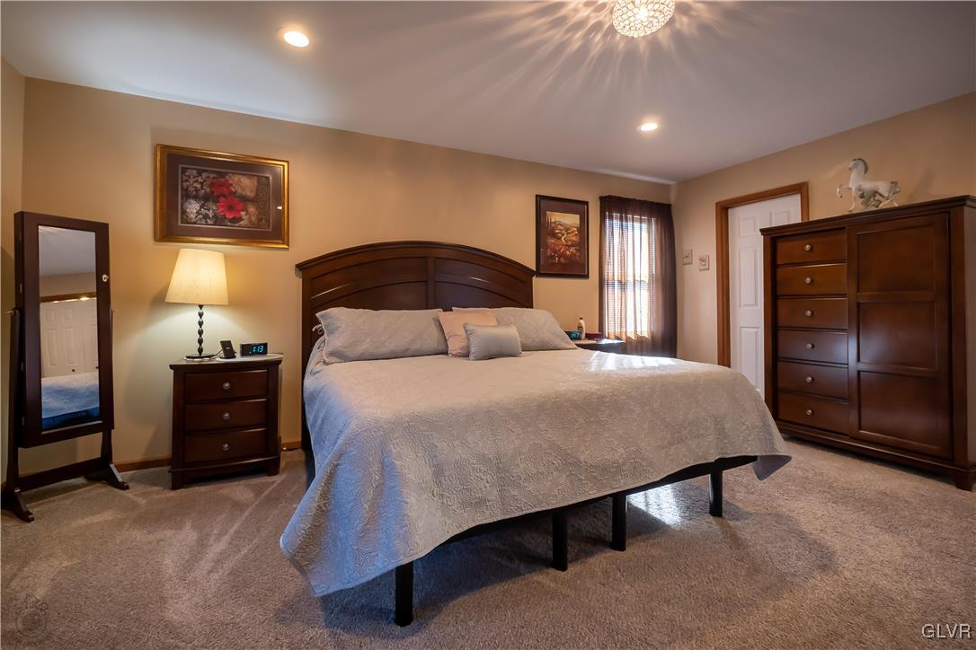 110 Deer Run Road Stroudsburg, PA 18360 - Photo 18 of 50 a bedroom with a bed and a closet