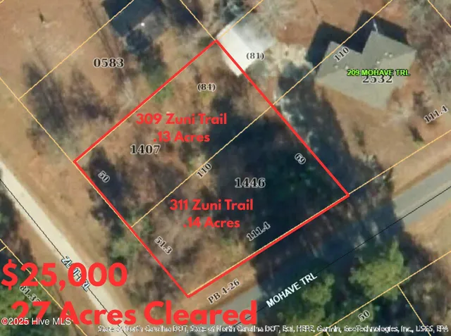 $25,000 | 309-311 Zuni Trail, Edenton, NC 27932