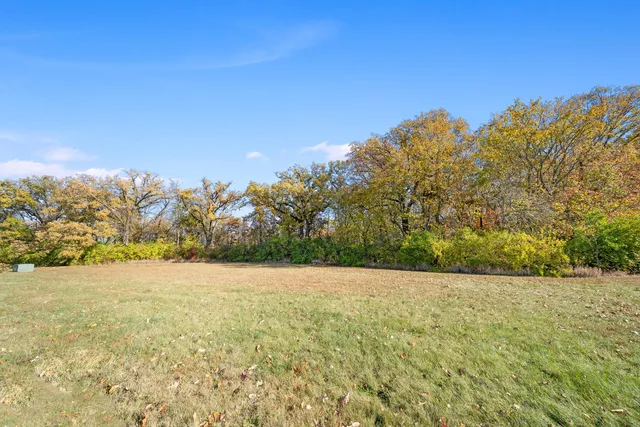 a view of an outdoor space and a yard