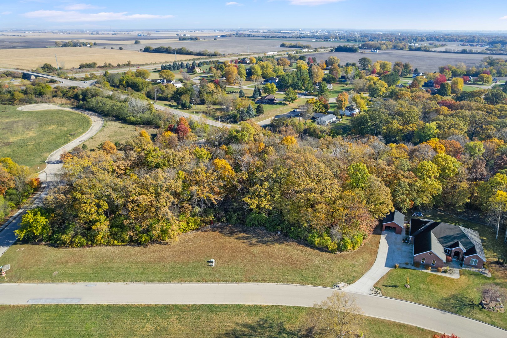 2970 East 1489th Road Ottawa, IL 61350 - Photo 2 of 16 an aerial view of residential houses with outdoor space