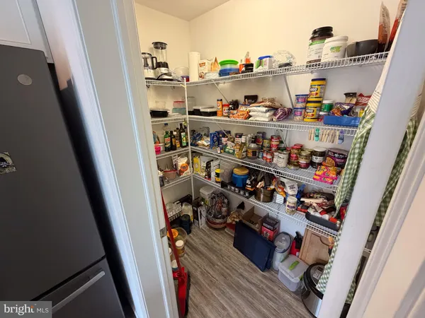 a view of storage and utility room