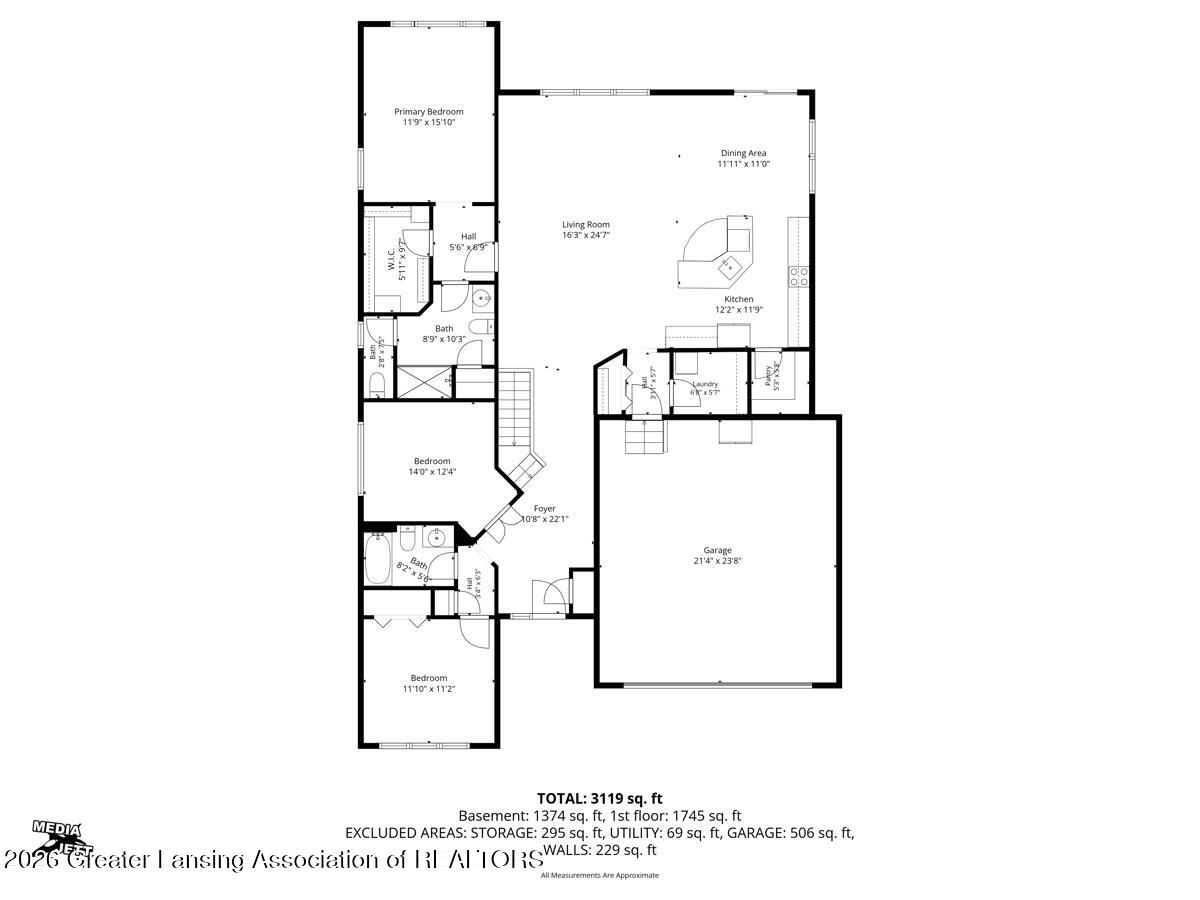 120 Rindle Bluff Portland, MI 48875 - Photo 58 of 58 2nd floor plan