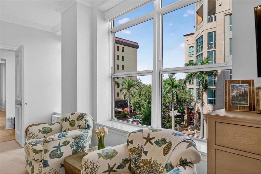 1330 Main Street, Unit 3 Sarasota, FL 34236 - Photo 35 of 73 a living room with furniture and a large window