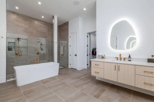 a view of an ocean and beach