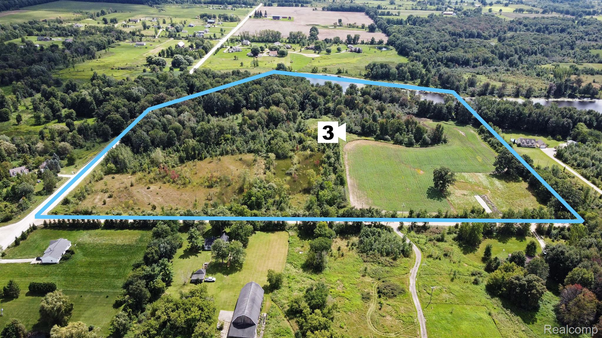 8910 Petz Road Imlay City, MI 48444 - Photo 44 of 62 Aerial View Area 3