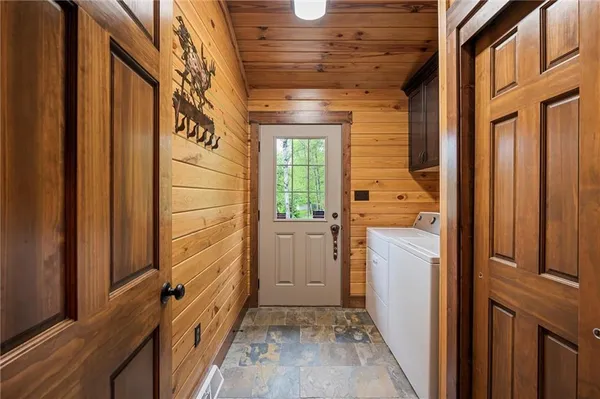 a view of a entryway door of the house
